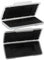 TOPBATHY 2pezzi Custodia Rigida Per Hard Disk Custodia Protettiva Per Ssd e Hard Disk e Anti-shock Compatta e Leggera