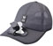 Unisex 3D Hexagon Jersey Cap Damen und Herren Kappe Basecap Damen Herren Ventilator Kühler Kappe Lüfter Cap Baumwolle Sonnenhut Outdoor Snapback Cap