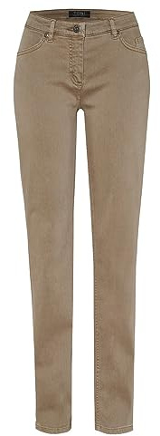 Toni Dress Damen Jeans Perfect Shape Straight Taupe braun - 40