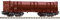 Piko 98546D2 Hochbordwagen Eaos, ÖBB, Ep. V (braun) Betriebsnummer 2