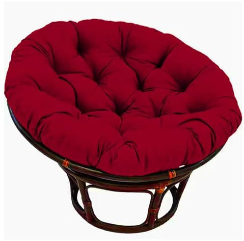 Runde Papasan Stuhl Dicke Kissen, Papasan Stuhl Ersatzkissen, Outdoor Hängematten Schaukel Sitzkissen, Papasan Kissen, dick, für den Außenbereich, zum Aufhängen, Eierstuhl, Garten, Sofa, Terrasse, Gar