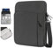 Dadanism 9-11 Funda de Tableta Bolsa Protectora con Bandolera para iPad 10.ª Gen 10,9, iPad Air 11, iPad Pro 11 M4, iPad 9/8/7.ª Gen 10,2, iPad Air 5/4 10,9, Galaxy Tab A9+ 11, Negro + Gris