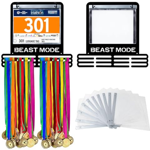 Dafftos Medaillenhalter, Aufhänger, Aufbewahrungsband, Organizer, Schiene, Schwimmen, Sport, Gymnastik, Fußball, Softball, Biest, Modus, Läufer, Medaille, Wandmontage, Rennen, hängend, quadratische