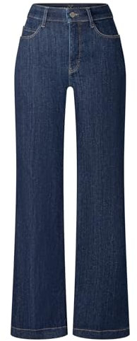 Mac - Damen 5-Pocket Jeans, Dream Wide Authentic (5439-90-0358L), Größe:W44, Länge:L32, Farbe:Fashion Rinsed (D683)