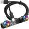 120fps Global Shutter USB Camera Module - Dual Lens 3D Stereo Synchronization Webcam for Computer - High Speed 1200P 60fps Binocular PC M12 UVC USB2.0 VR Wide Angle 100 Industrial