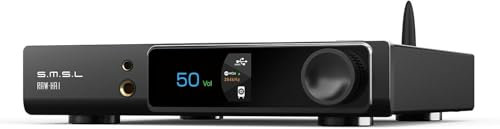 S.M.S.L RAW-HA1 Amplificateur de puissance MQA MQA-CD XU316 32 bits/768 kHz DSD256 Prise en charge LDAC APTX/HD SBC AAC