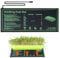 Hojalis Seedling Heat Mat, 20W Heated Propagator, IP67 Waterproof Hydroponic Heating Pad, Heat Mat for Plants, Seedling Heating Pad for Winter Indoor Seedling Germination(25 x 52cm)