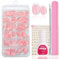 Falsche Nägel Tips Set - 120 Stück Französisch Falsche Nägel Zum Aufkleben - Full Cover Künstliche Nägel Medium Almond Nail Art Manicure Fake Nails für Damen & Frauen Gelnägel (Weiß Mandel)