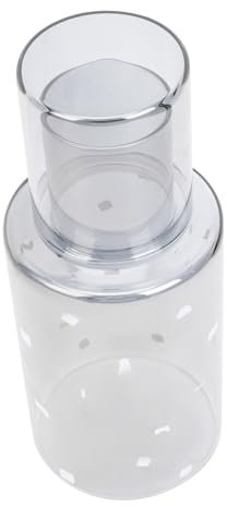 ABOOFAN Glaswasserbecher Mit Wasserkühlkessel Transparenter Getränkehalter Für Kaltwasser Zum Aufbewahren Von Eistee Erfrischungsgetränken Und Milch Für Küche Und Zuhause