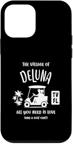 Diseño de carrito de golf The Village of Deluna TV FL Carcasa para iPhone 12 mini