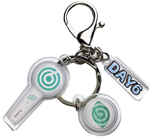 KPOP Bangtan Boys GOT7 NCT ATEEZ NCT EXO Leuchtstab, Schlüsselanhänger, Zubehör, Schlüsselanhänger, Tasche, Ornamente (DAY6), Tag 6, 2.36INCH