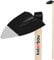 KOTARBAU® Zappa da Giardino 138 mm x 110 mm a Forma di Foglia di Cuore con Manico in Legno 110 cm Strumenti Manuali Attrezzi Accessori da Giardino Zappetta Giardinaggio