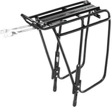 Topeak Gepäckträger Uni Super Tourist DX 2.0 aus Aluminium in der Farbe Schwarz, Maße:, 41x34x17 cm, 875 g, 15100103