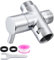 Carvedexquisitely Shower Head Diverter Valve, Solid Brass, Chrome Finish, 3-Way Diverter, G1/2 Inlet, 2x G1/2 Outlets, Hand Shower & Fixed Sprinkler Control