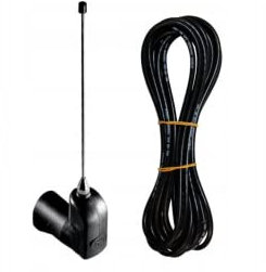 CAME TOP-A433N,Antena externa profesional (433.92 MHz, antena receptora, aérea/antena, 50 ohmios, RG58, para accionamiento de puerta de hasta 200 m de alcance con montaje en soporte)