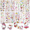 3D Hello Kitty Puffy Stickers for Children & Toddlers - 12 Sheets, Cute Kids Reward Stickers for Girls Party Bag Fillers, Birthday Favors, Supplies, Rewarding Gifts, Craft Scrapbooking