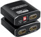 LUKFOCAB 1x2 HDMI Splitter, HDR 4K@60Hz HDMI spliter 1 in 2 Out, Supports HDMI 2.0, HDCP 2.2, Mirror Screen Monitors Supports EDID Control for Xbox PS3/4/5 PC DVD Fire Stick Blu-Ray Player TV