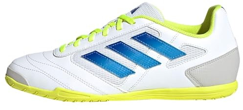 adidas Herren Super Sala Ii Hallenstiefel Fußball, Weiß, Blau, Gelb, 42 EU