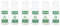 Culnflun Alimento hidropónico para plantas, juego de nutrientes para cultivar verduras y frutas en interiores, conveniente y eficiente, 200 ml, 6 botellas, agricultura doméstica sin suelo