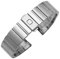 honyeuk Edelstahl-Kettenarmband für Omega Constellation Double Eagle Herren- und Damenuhr 17 23 25 mm Uhrenarmband(Silver,23mm)