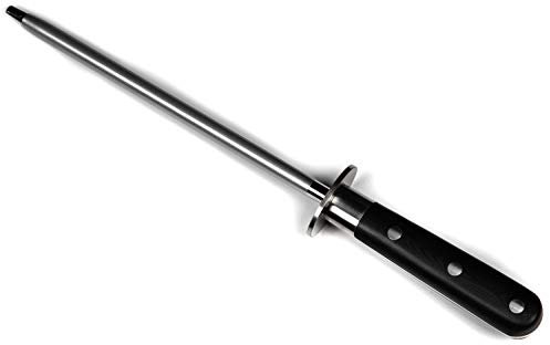 Stallion Professional Messer Wetzstahl 20cm - Wetzstahl mit Diamantbeschichtung und Griff aus G10 GFK