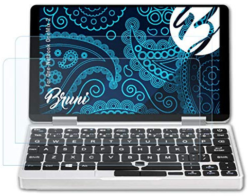 Bruni Screen Protector compatible with One-Netbook OneMix 2 Protector Film, crystal clear Protective Film (2X)