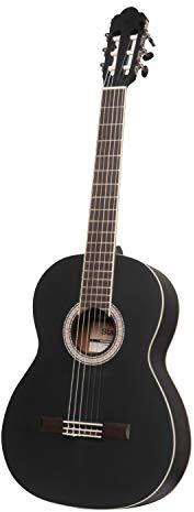 STAGG 4/4SPRUCE CLASSICAL GUITAR BLK