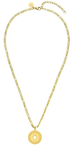 Purelei® Lolani Kette Damen (Gold) – Halskette Damen aus langlebigem Edelstahl – Wasserfeste Kette mit Anhänger – 45-50 cm Länge verstellbar – Halskette für deinen individuellen Look