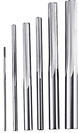 TuToy 1-6Mm Hrc50 Wolframstahl-Reibahle H7 Geradrillen-Reibahle - 2,5Mm