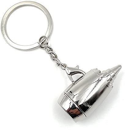 Onwomania - Glaçons de Champagne Refroidisseur de Bouteille Porte-clés - Porte-Bonheur en métal idéal comme Cadeau, par Exemple pour Le Meilleur ami
