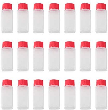 PRETYZOOM Einweg-Gewürzbehälter 4.00X1.60X1.60Cm Leere Plastikflaschen Für Küchenbedarf Flüssigkeitsspender Essig Sojasauce 100 Stück