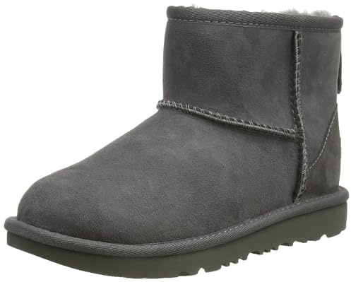 UGG Unisex Kinder CLASSIC MINI II Classic Boot GREY 35 EU