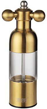 Pepper Mills Grinders Salt and Pepper Grinder Cruet Sets Salt and Pepper Salt Pepper Wooden Pepper Grinder Salt Pepper Grinder Electric 17.5X4.8,Gold