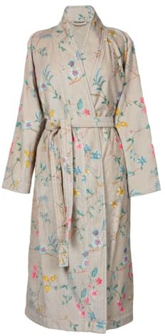 Pip Studio Bademantel Les Fleurs Khaki L