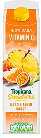 Tropicana Sensations Multivitamin Boost Juice 850ml