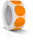 500 Stk Runde Aufkleber Stickers 25mm Farbkodierung Etiketten Rolle Kleine Klebepunkte Orange