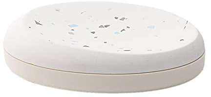 FAMKIT Seifenhalter, wasserabsorbierend, Diatoit, Terrazzo, Seifenschale, Badzubehör für Badewanne, Waschbecken