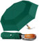 Lejorain 137.2 cm großer Regenschirm, automatisches Öffnen, faltbar, Golfgröße und 210T Dupont Teflonbeschichtung, doppelt, Unisex & Blau/Schwarz/Grau/Gelb/Rosa/Weinrot/Camouflage (20. Dunkelgrün)