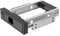 Aggiorna Il Tuo Supporto per HDD Ssd da 3 5 Pollici 1106ss con Alloggiamento da 5 25 Pollici E Adattatore da 3 5 Pollici Nero
