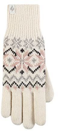 HEAT HOLDERS SOCKSHOP Ladies Avens Patterned Gloves Pack of 1