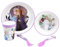 5-TEILIGES KINDERGESCHIRR MIT RUTSCHFESTEM BODEN. TELLER, SCHÜSSEL, 260ML GLAS UND BESTECK. BPA-FREI | FROZEN TRUST THE JOURNEY