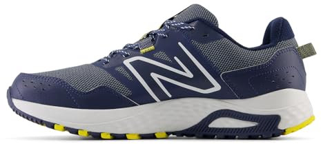 New Balance Men's 410 V8 Trail Running Shoe, Nb Navy/Arctic Grey/Nb Navy, 10.5 X-Wide