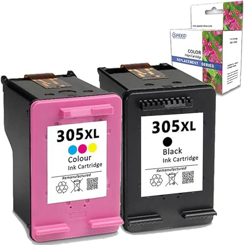 Kompatible Druckerpatronen für HP 305 XL Schwarz + 305 XL Farbe 305XL Druckerpatrone ENVY PHOTO 6420 DESKJET PLUS 4110 2720 2710 6420