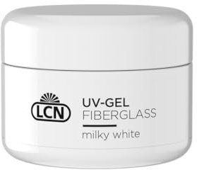 LCN UV Fiber Glas Gel Rose – 2in1-UV-Nagellack – Shellac für einen noch besseren Halt – Haftung und Aufbau – Vegan, tierversuchsfrei und HEMA-frei – 20 ml