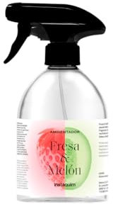 Instaquim - Ambientador de Fresa y Melón | 500 ML o 12x500ML | Ideal para Mantener un Buen Aroma en Negocios, Empresas o Hogares | Neutralizador de Olores | Quitaolor