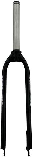 LPBSKHJW Forcella Rigida per Mountain Bike 26/27,5/29'' Forcella MTB 1-1/8'' Forcella Dritta Senza Filettatura in Lega di Alluminio