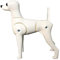 Qianly Hund Körper Modell Hund Mannequin Stehen Position Hund Modell Pet Pflege Hund Modell, Mehrfarbig, Teddy-Hund