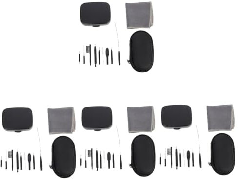 TOVINANNA 4ensembles Set De Outils De Nettoyage Pour Aides Auditives Brosse Magnétique Kit De Nettoyage Réutilisable Accessoires Pour Entretien Et Débouchage Oreilles