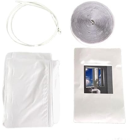 Klimaanlagen Fensterabdichtung - Fensterabdichtungsset Für Mobile Klimageräte | Isolier Zubehör Wasserdichter Ersatz Für Winter Montage Haus Außenbereich Keller