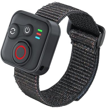 Télécommande Bluetooth pour Insta360 X5/X4/X3/ACE Pro 2/GO 3S - Déclencheur Étanche pour Caméra Sportive avec Portée de 50m & Autonomie de 96H - Inclut 2 Dragonnes